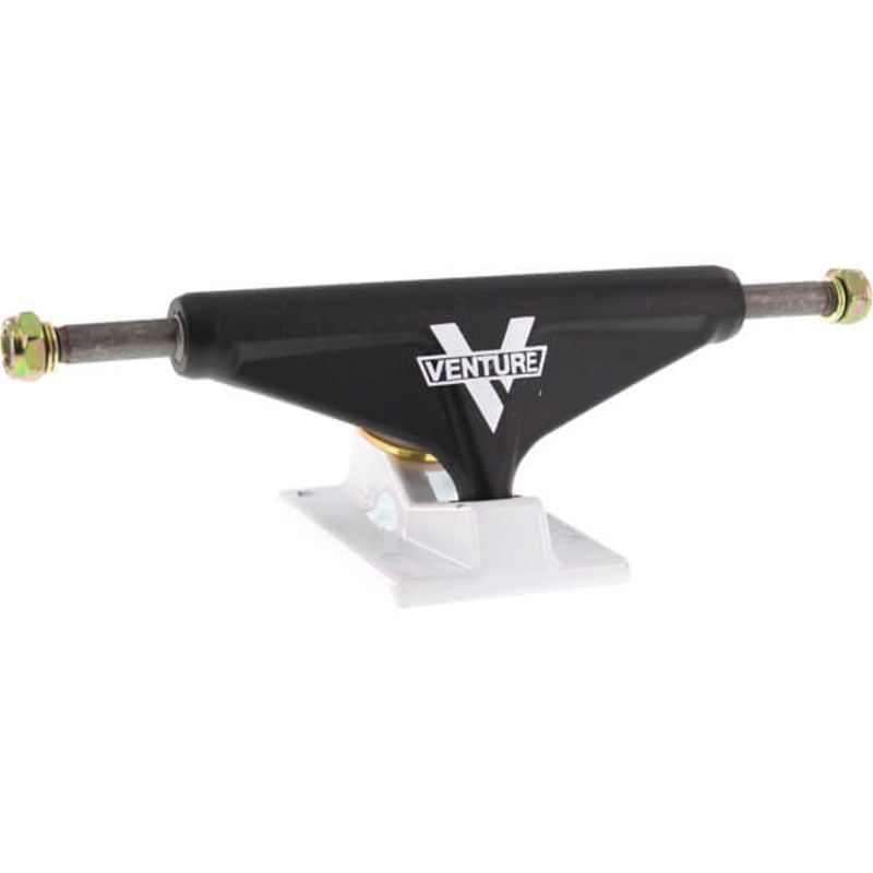 Venture Trucks Team Salt & Pepper Hi 5.0" - Black/White (Set of 2)