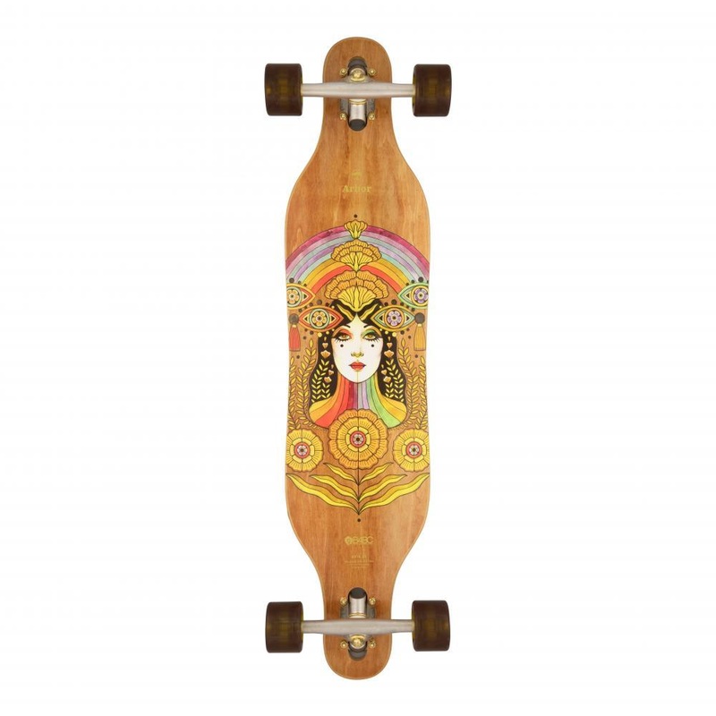 Arbor Axis Solstice B4BC 37 Performance Complete Longboard - 8.375