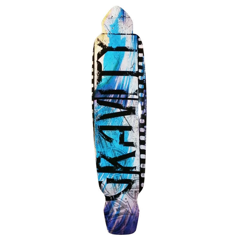 Gravity Film Strip Longboard Deck - 43