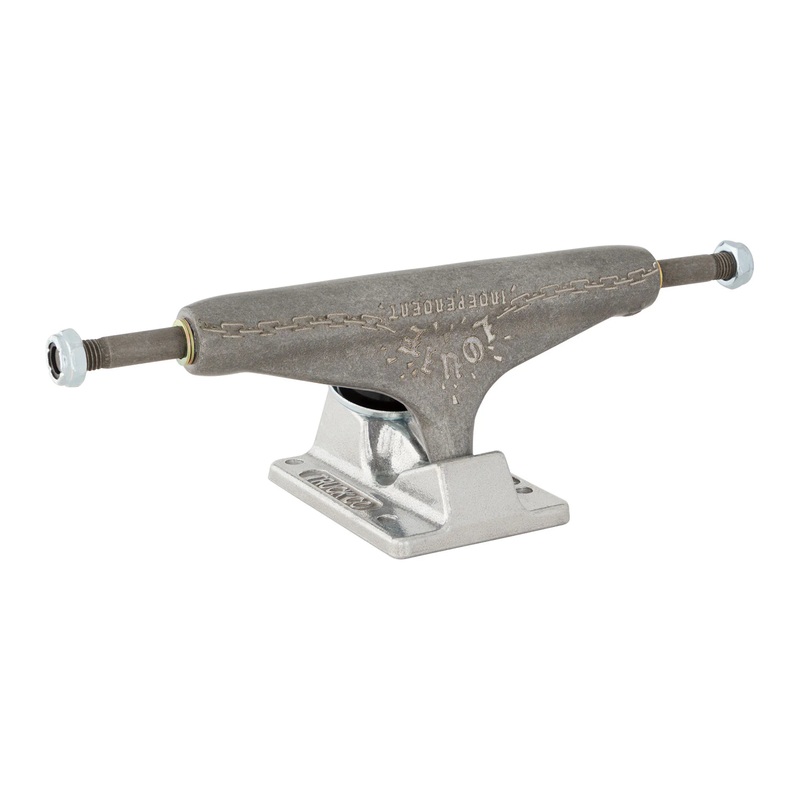 Independent Trucks 139mm Stage 11 Louie Lopez Inverted Kingpin Standard - Trans Black (Set of 2)