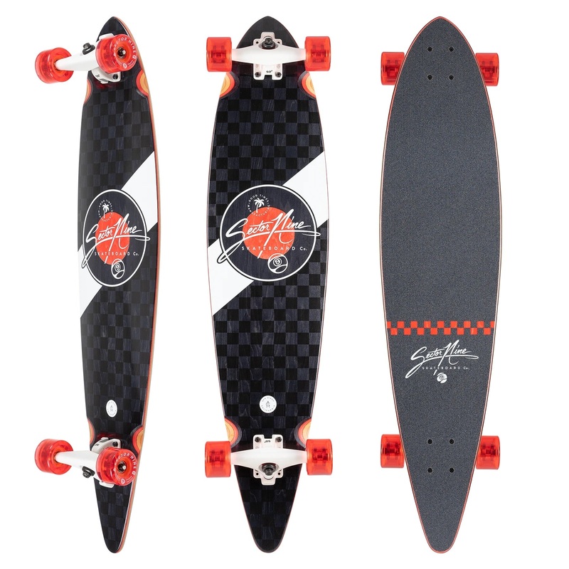 Sector 9 Ledger Mosaic Longboard Complete - 7.75