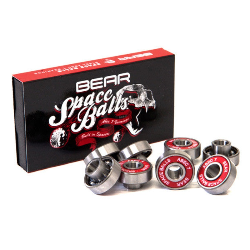 Bear Spaceballs Abec 7 Steel Bearings - 8mm (Set of 8)