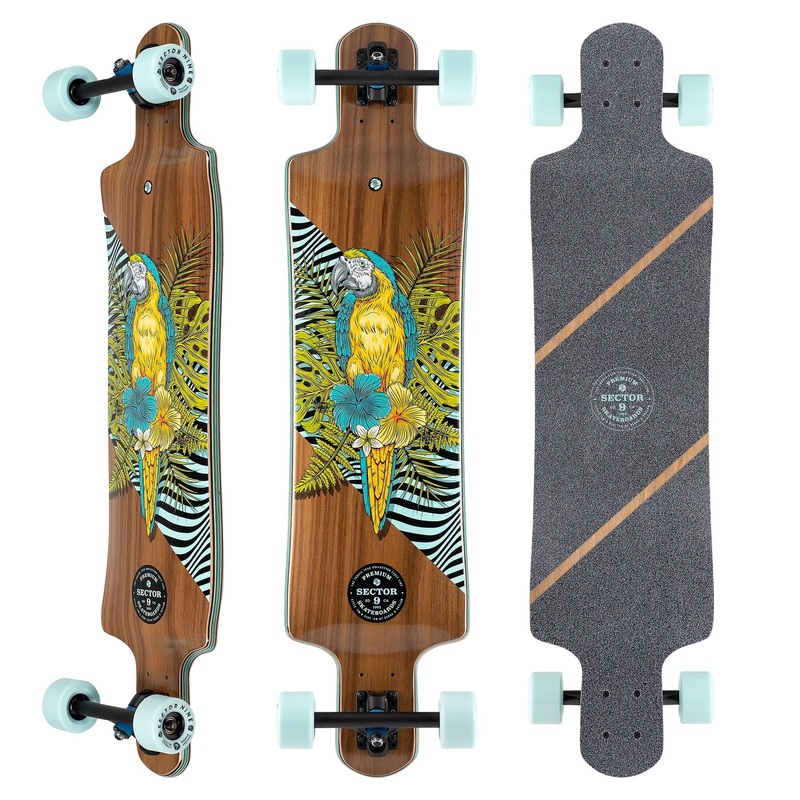 Sector 9 Fault Line Perch Complete Longboard - 9.75
