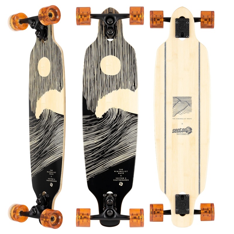 Sector 9 Shoots Full Moon Longboard Complete - 8.7