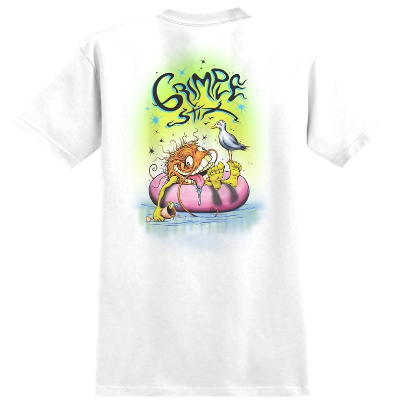 Anti Hero - Grimple Beach Tee White