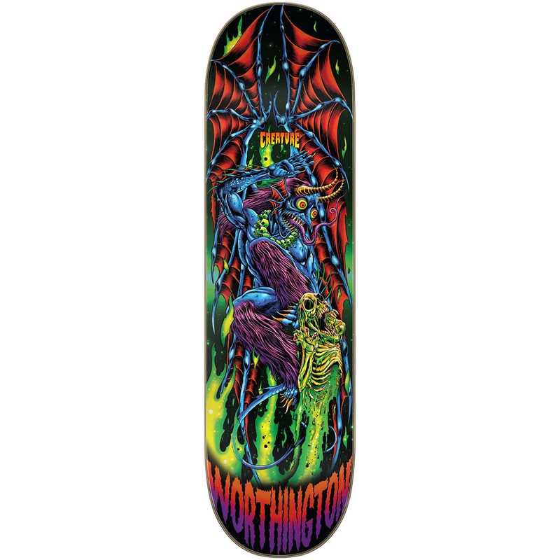Creature - John Worthington Skullburn VX 8.6 Skateboard Deck