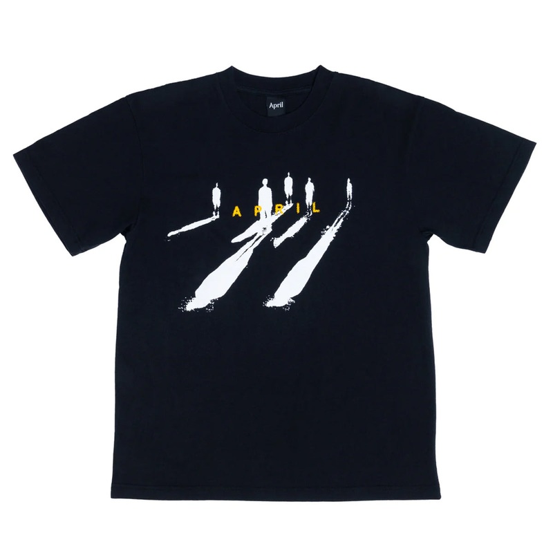 April - Shadows Tee Black
