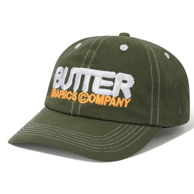 Butter Goods - Program 6 Panel Cap Army