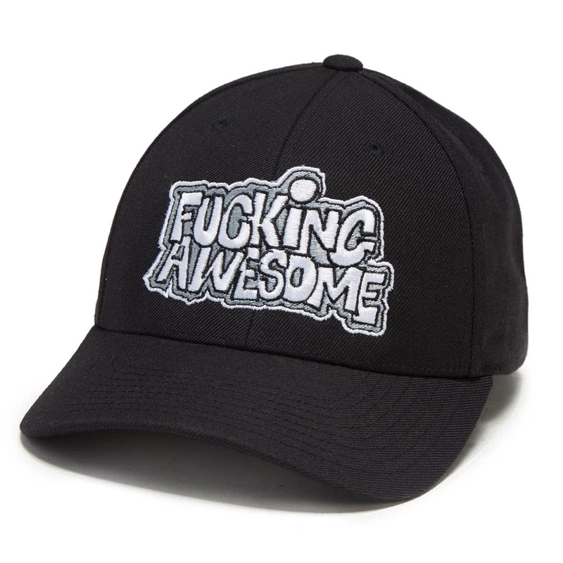 Fucking Awesome - PBS Logo Snapback Black