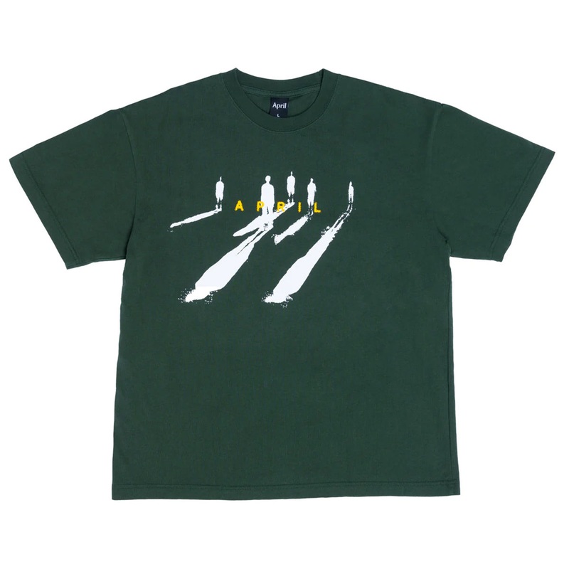 April - Shadows Tee Forest Green