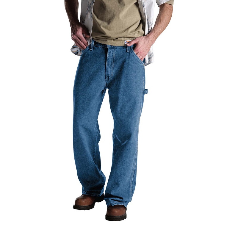 Dickies - 1993 Relaxed Fit Carpenter Denim Jean Stone Washed Indigo