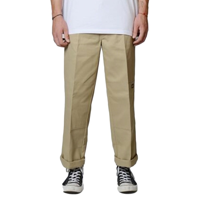 Dickies - 85-283 Loose Fit Double Knee Pants Khaki