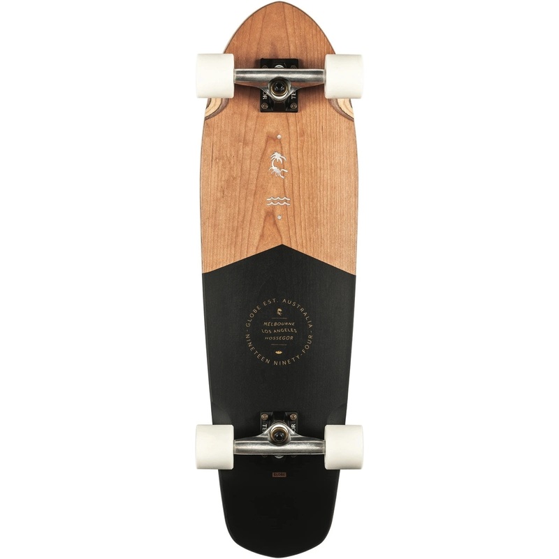 Globe - Big Blazer Black Cherry Cruiser 9.125 Complete Skateboard