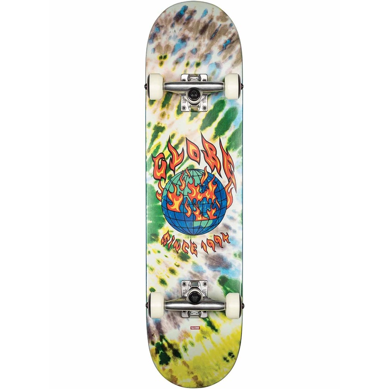 Globe - G1 Ablaze Tie Dye 7.75 Complete Skateboard