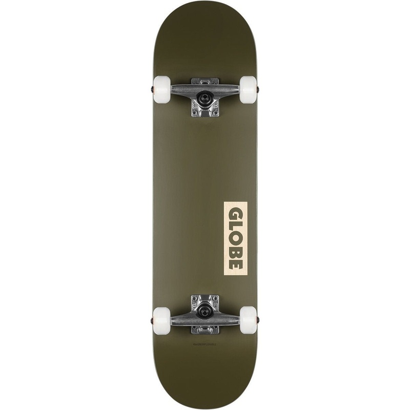 Globe - Goodstock Fatigue Green 8.25 Complete Skateboard