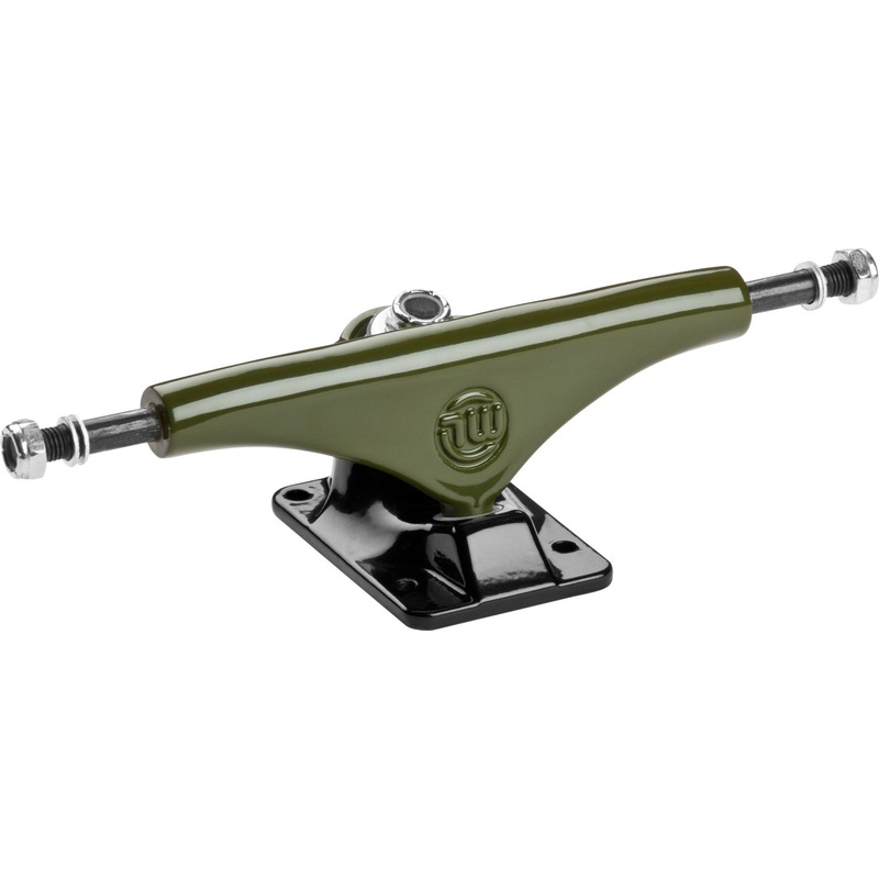 Mini Logo - Mini Logo 7.63" Green/Black Skateboard Trucks