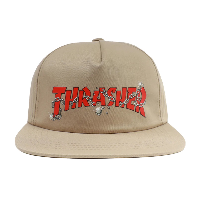 Thrasher - Chains by Daniel Shepard Snapback Khaki