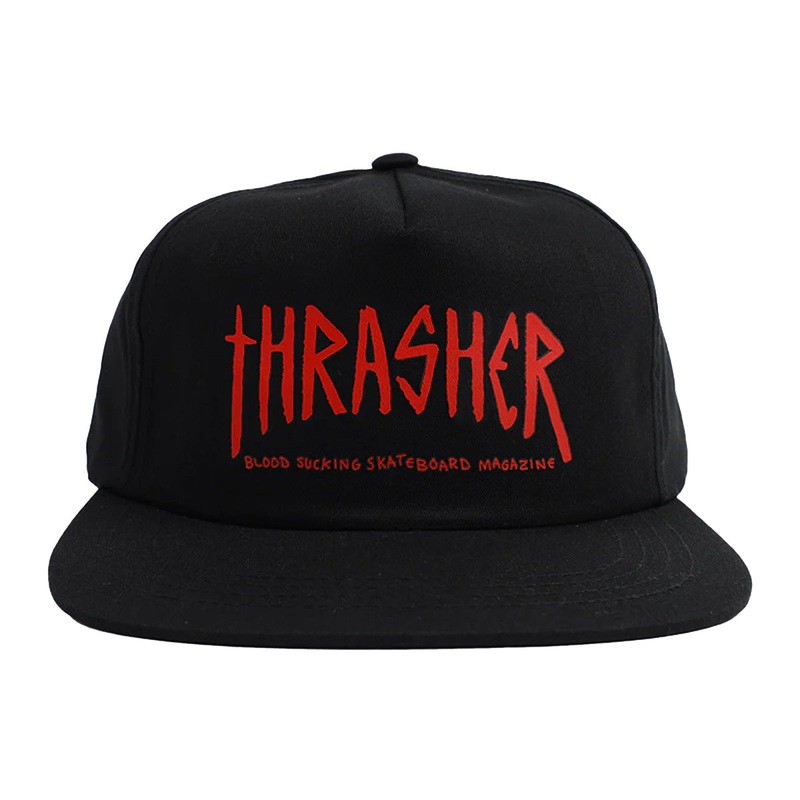 Thrasher - Toy Machine Scratch Snapback Black