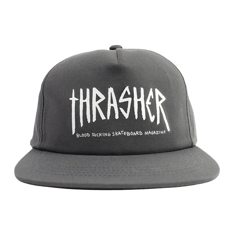 Thrasher - Toy Machine Scratch Snapback Charcoal