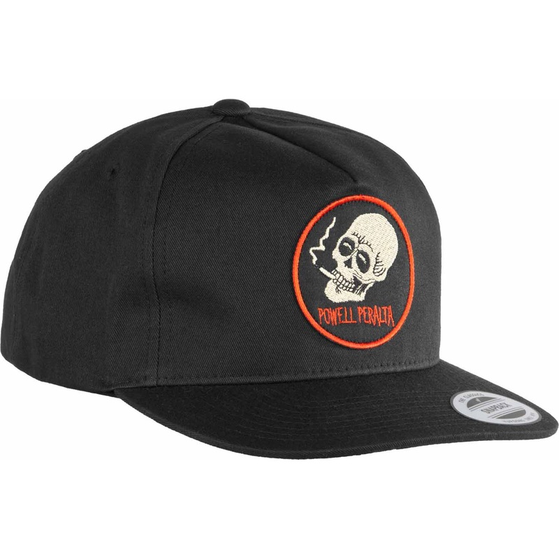 Powell Peralta - Smoking Skull Snapback Black