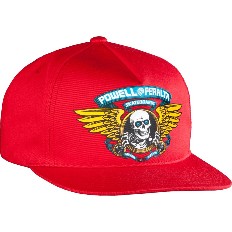 Powell Peralta - Winged Ripper Snapback Red