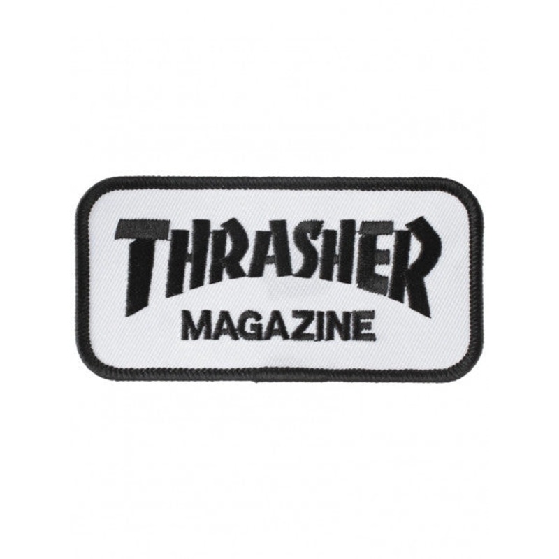 Thrasher - Logo Patch White