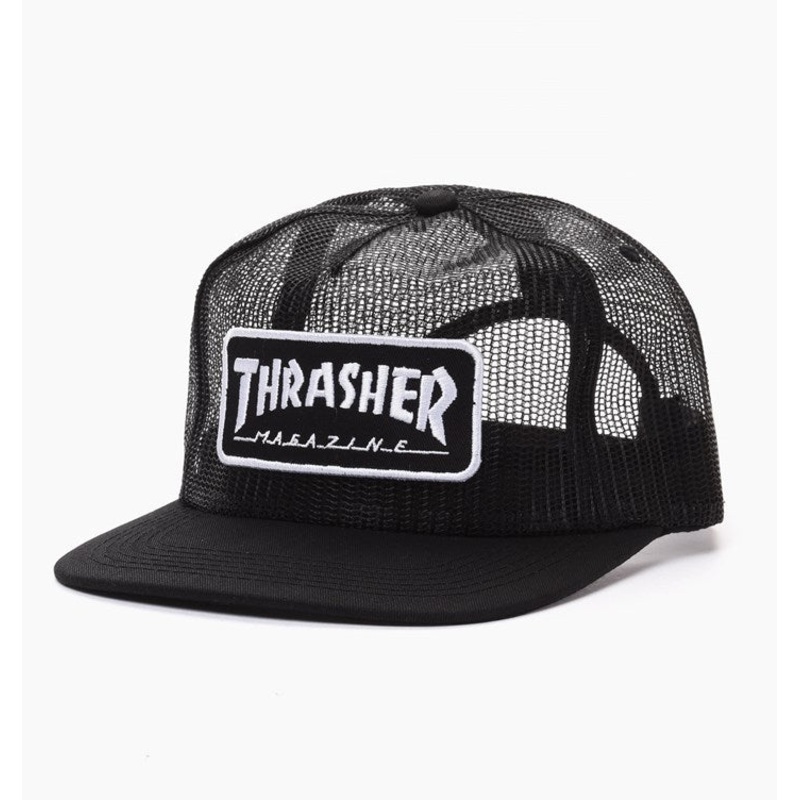Thrasher - Magazine Logo Mesh Cap Black