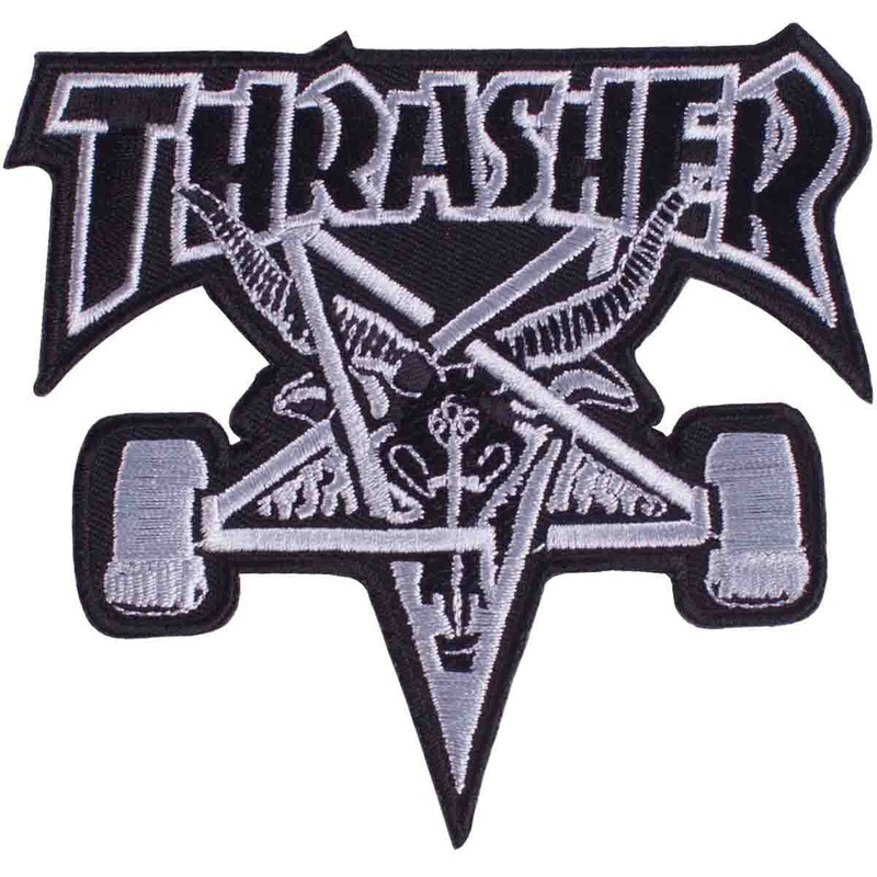 Thrasher - Skategoat Patch Black