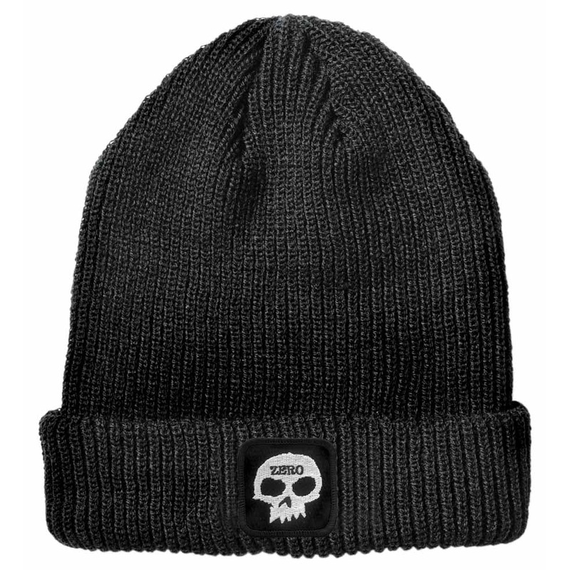 Zero - Skull Patch Beanie Black