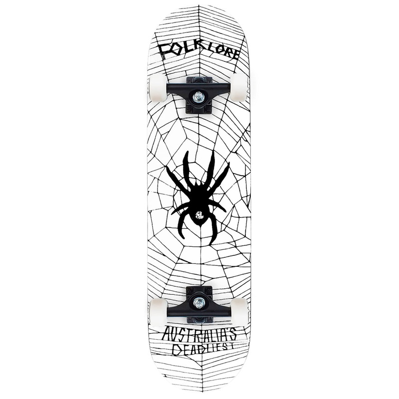 Folklore - Web 8.25" Complete Skateboard