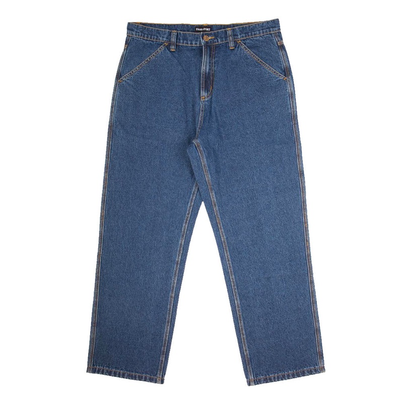 Pass~Port - Workers Club Jeans Washed Dark Indigo
