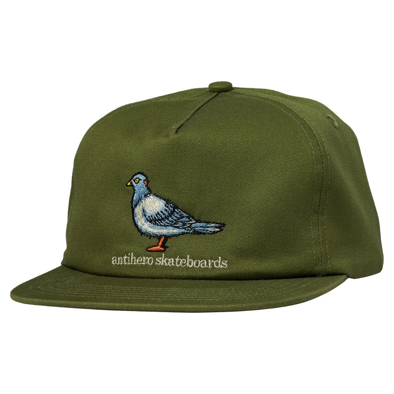 Anti Hero - Lil Pigeon Snapback Safari Green