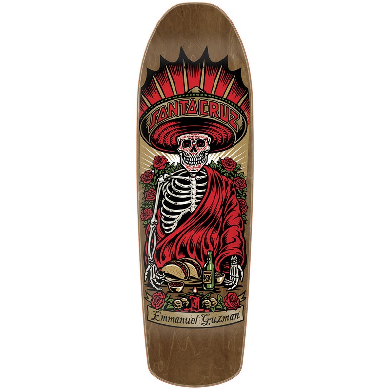 Santa Cruz - Emmanuel Guzman Divine Diner 9.16 Skateboard Deck