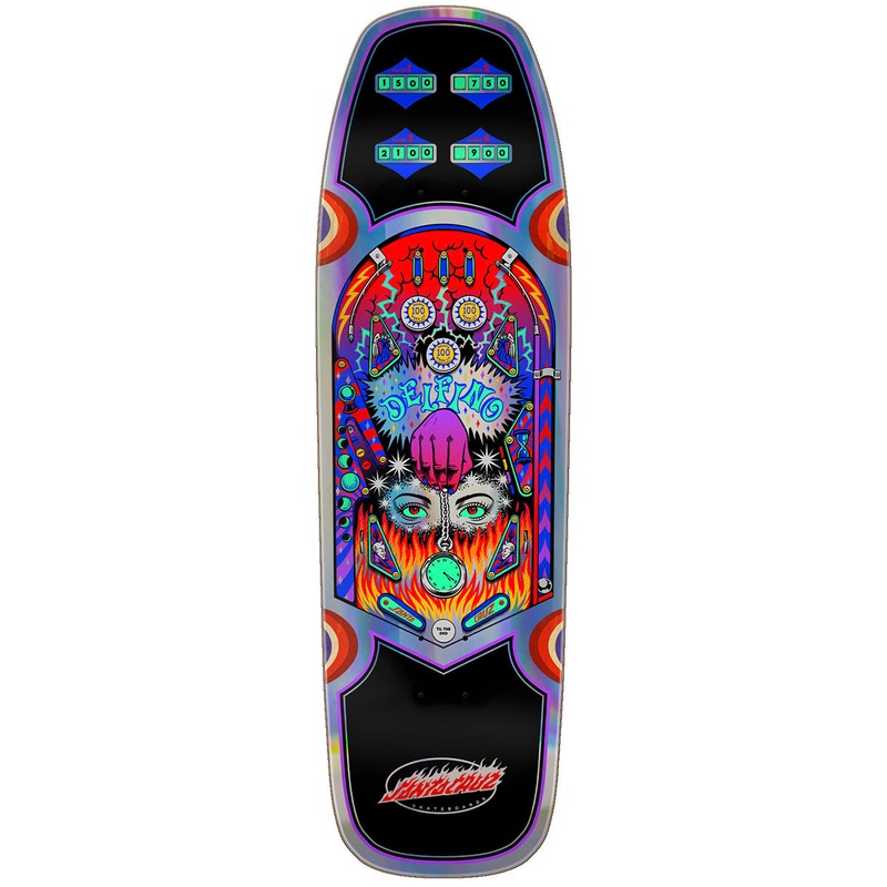 Santa Cruz - Fabiana Delfino Pinball 9.14 Skateboard Deck