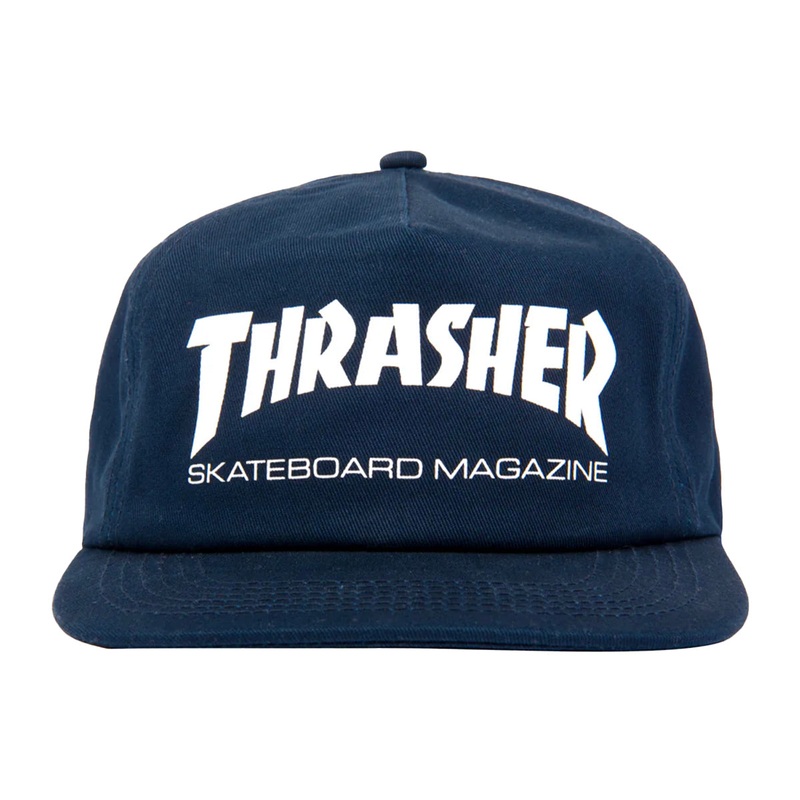 Thrasher - Skate Mag Snapback Navy/White
