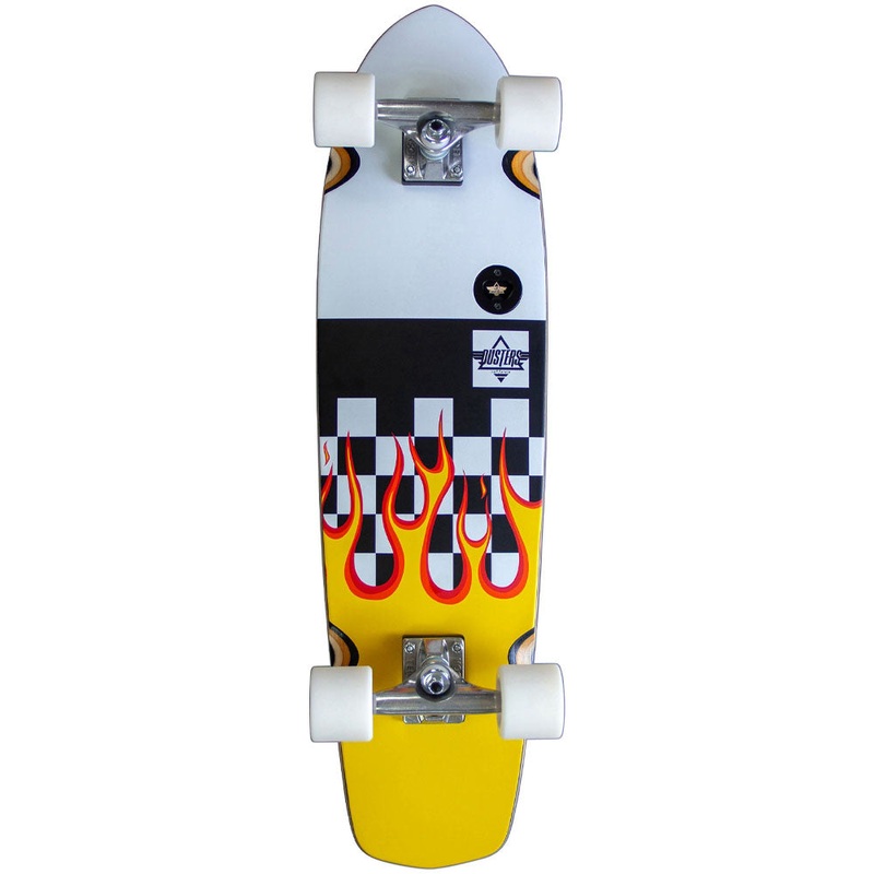 Dusters - Flames Cruiser 7.9 Complete Skateboard