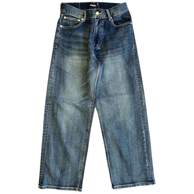XLarge - Baggy Stretch Denim Pants Washed Indigo