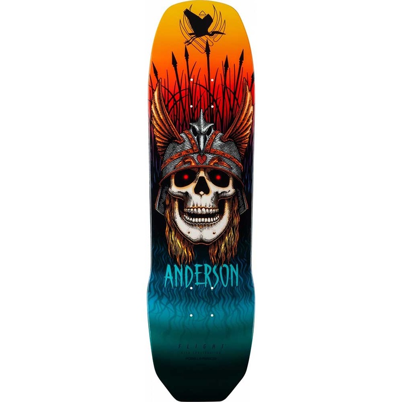 Powell Peralta - Andy Anderson Heron Flight 289 8.45 Skateboard Deck