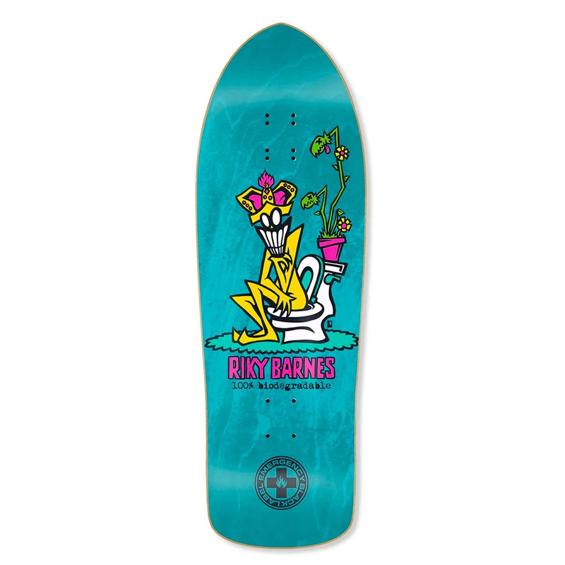 Black Label - Riky Barnes 100% Biodegradable 10.25 Skateboard Deck