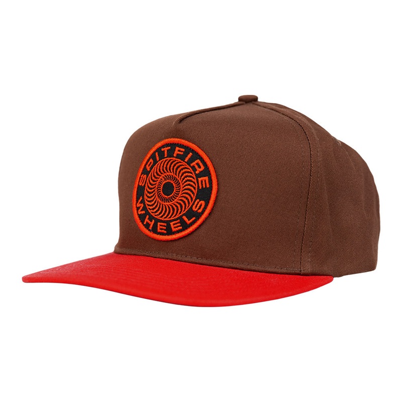 Spitfire - Classic 87 Swirl Patch Snapback Brown
