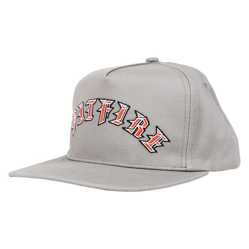 Spitfire - Old E Arch Snapback Grey