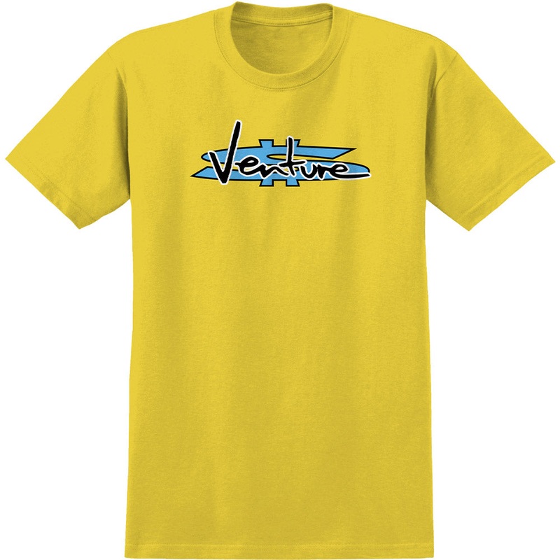 Venture - Paid Tee Yellow/Blue/Black