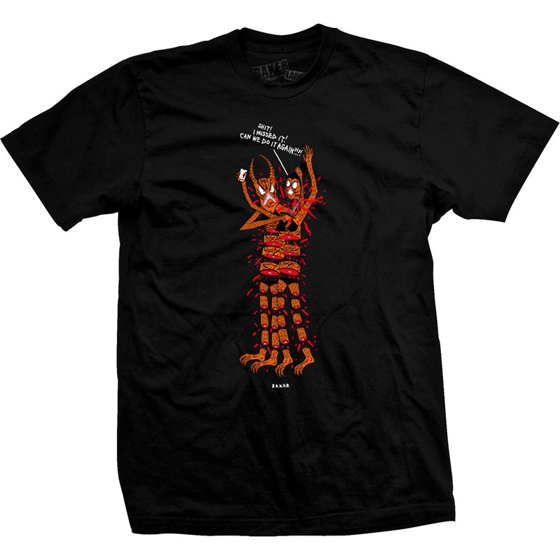 Baker - Throwback From The Dead Tee Black