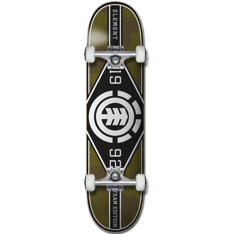 Element - Camo Major League 7.5 Complete Skateboard