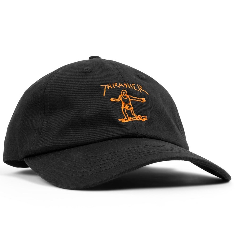 Thrasher - Gonz Old Timer Hat Black/Orange