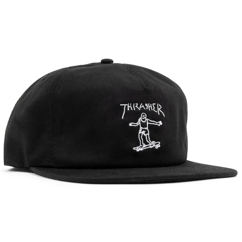 Thrasher - Gonz Snapback Black