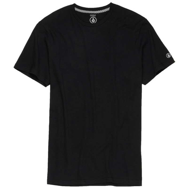Volcom - Solid Tee Black