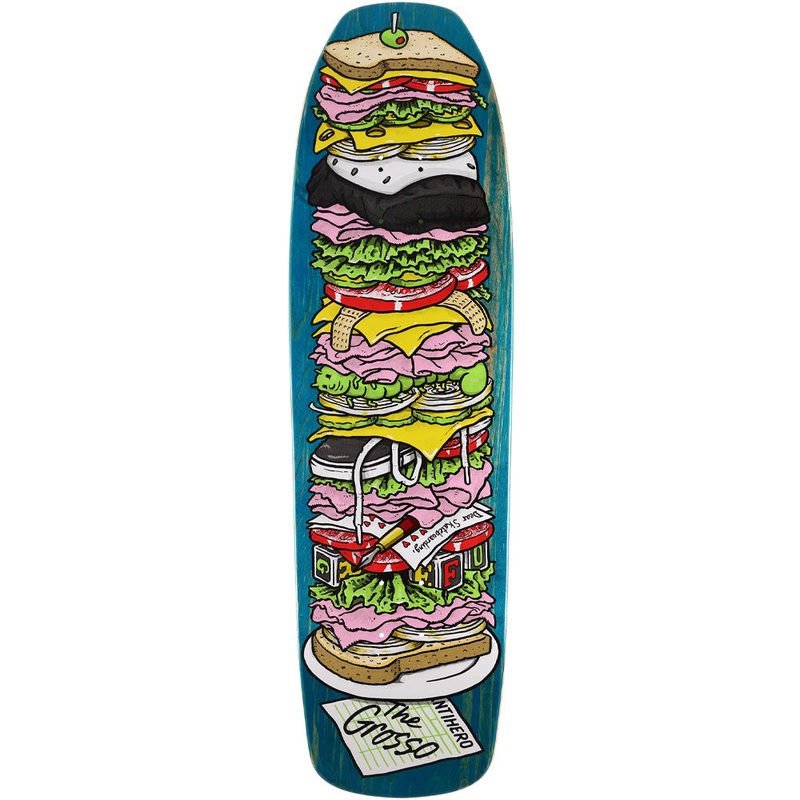 Anti Hero - Jeff Grosso Dagwood Recolour 9.25 Skateboard