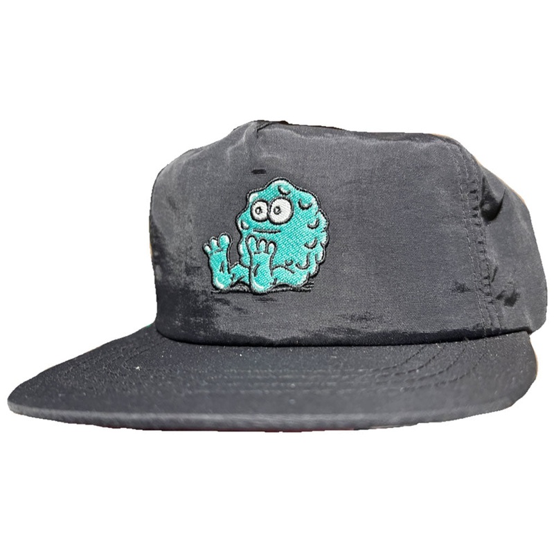 Snot - Booger Logo Nylon Snapback Black