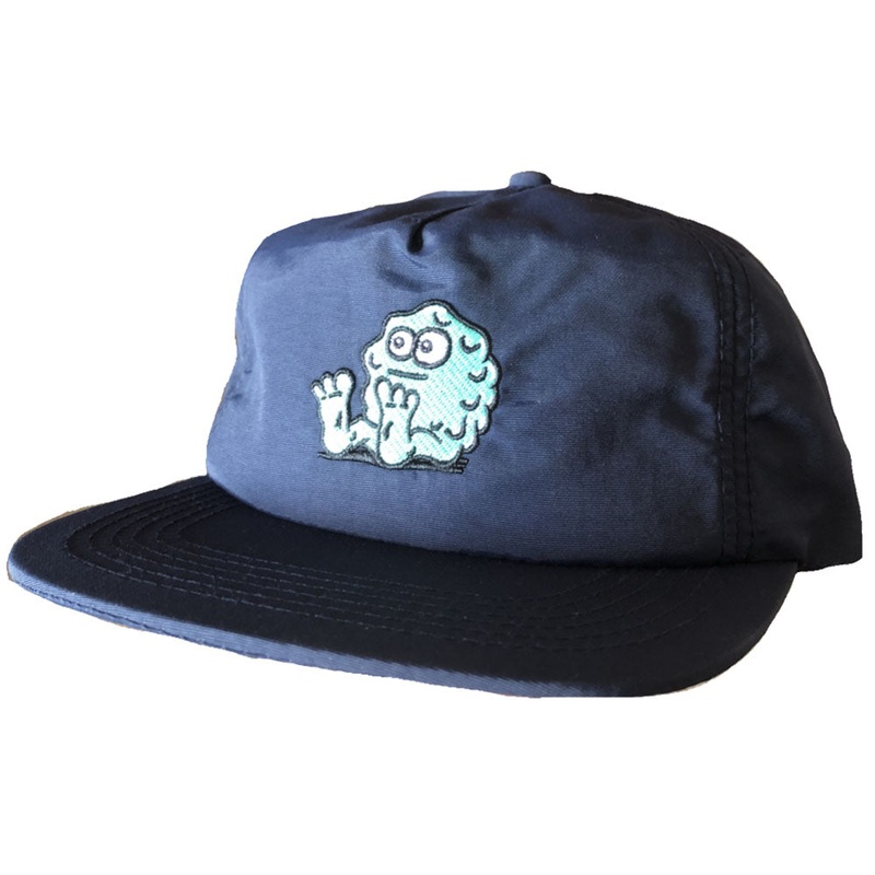 Snot - Booger Logo Nylon Snapback Navy